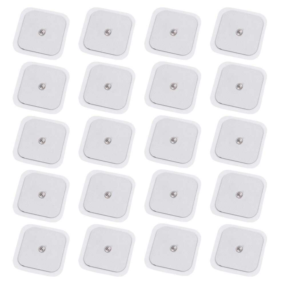 20 Pcs Electrodes Pads Electrodes Pad Replacement Button Tends Pads-image-OPC-PC9P7W7-NEW