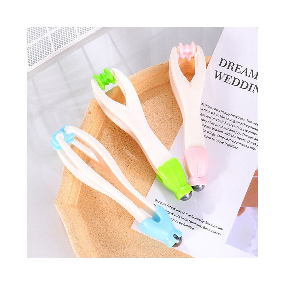 Dechoicelife (A-No.1) Handheld Anti Cellulite Body Massage Roller Ball Hand Finger Foot Toe Joint Massager Roll Muscle Relax Pain Relief Massage Tool