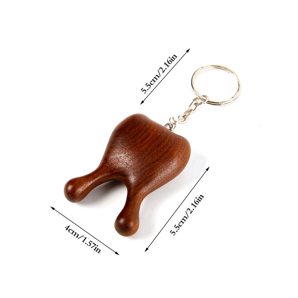 Dechoicelife (A-B) Nose Massager With The Key Chain Promote Blood Circulation Trigger Point Therapy Pedicure Gua Sha Board Nose Lifting Tool