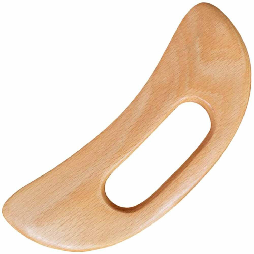 Dechoicelife Slimming Guasha Massage Board Scraping Board Massage Scraper Tool Gua Sha Scraper Body Massage Therapy Tool Wooden Gua Sha Tool