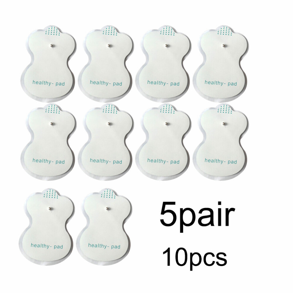 Dechoicelife (A-Set 1) 10Pcs/Lot Tens Electrodes For Myostimulator Physiotherapy Therapy Machine Pad Slimming Massager Adhensive Gel Patches For Ten