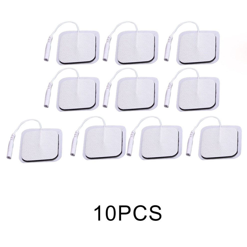 Dechoicelife (A-Set 4) 10Pcs/Lot Tens Electrodes For Myostimulator Physiotherapy Therapy Machine Pad Slimming Massager Adhensive Gel Patches For Ten