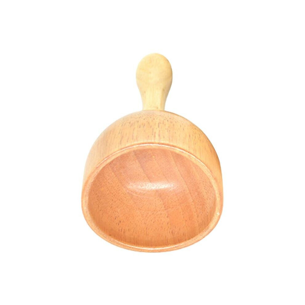 Dechoicelife Swedish Cup Wood Therapy Wood Therapy Massage Tools Swedish Cup Lymphatic Massager Gua Sha Cup Wooden Handheld Therapy Massage