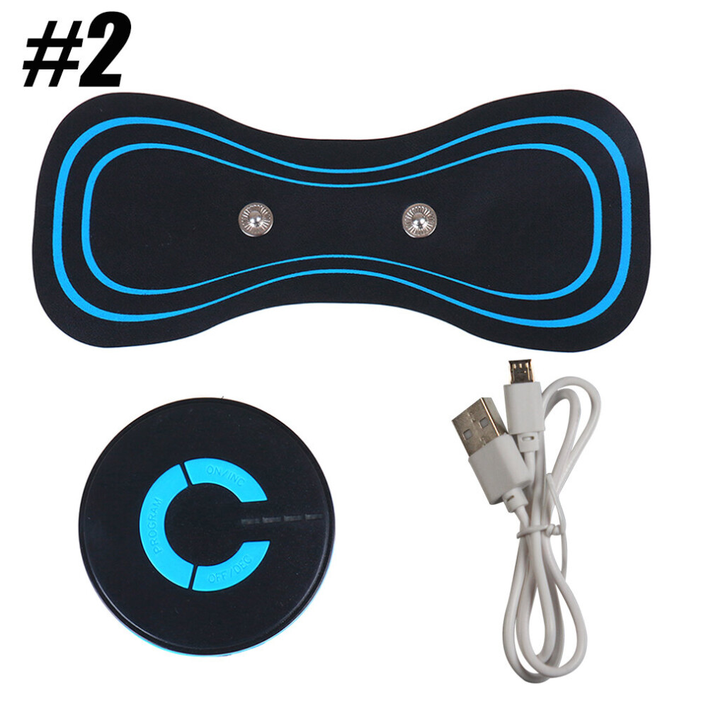 Dechoicelife (A-Type 2) Electric Neck Massager, 6 Modes & 6 Gears Massage Intensities Cervical Vertebra Massage Device, Suitable For Shoulder Neck Waist