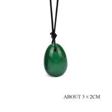 (a-Type 21) Yoni Egg Jade Eggs For Kegel Exercise Vaginal Muscle Tightening Jade Massager Crystal Kegel Eggs Natural Jade Massage Stone 1PCS