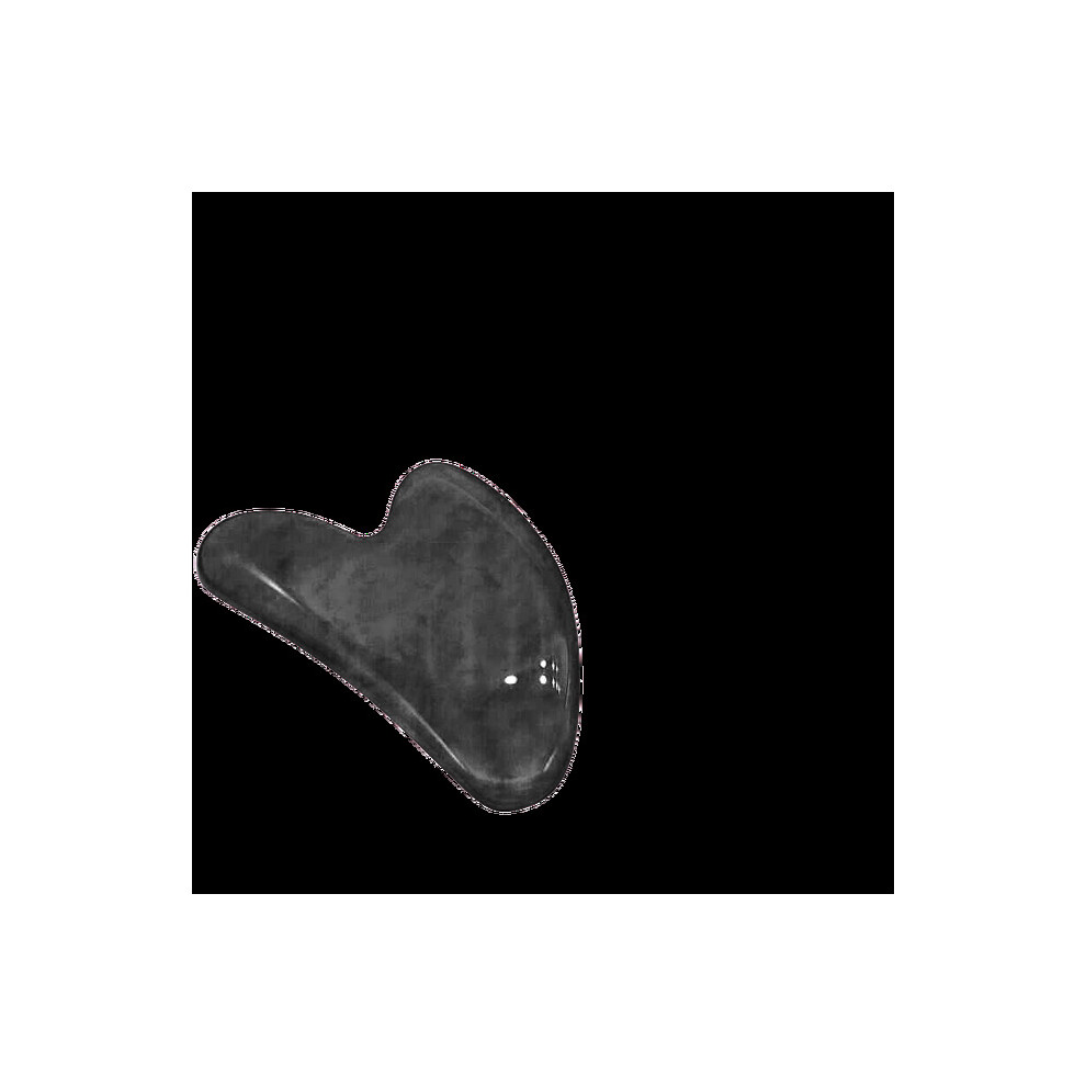 Dechoicelife Black (A-Guasha Board-) Olaf Guasha Beautiful Massage Natural Resin Scraper Board Massage Roller Face Massager Acupuncture Gua Sha Face Spa Massage Too