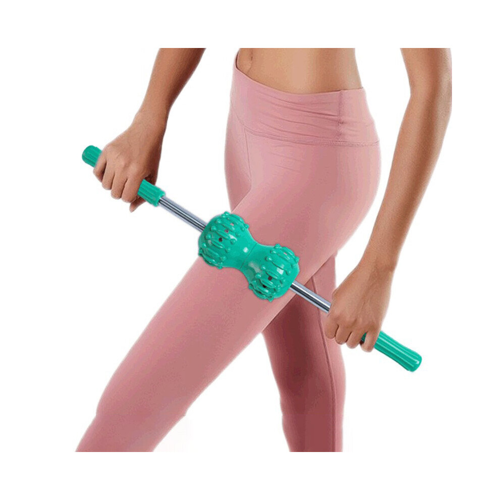 Dechoicelife Multifunctional Magnet Massage Roller Back Shoulder Muscle Relief Spine Pinching, Back Push Acupressure Massage Roller