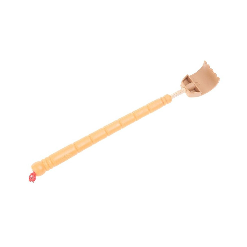 Dechoicelife Orange (A-) 1Pcs Back Scratcher Portable Pen Clip Back Scratcher Massage Tool Random Color Convenient Claw Back Massager 2 Styles