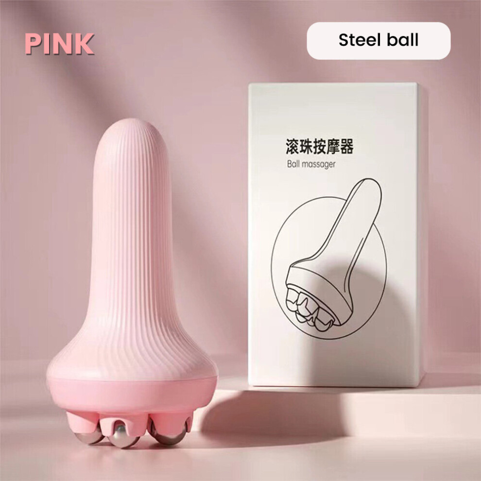 Dechoicelife Pink (A-) Beauty Massager Massager For Face 3D Face Lift Roller Thin Face Full Body Massager Lifting Wrinkle Remover Facial Massage Tool