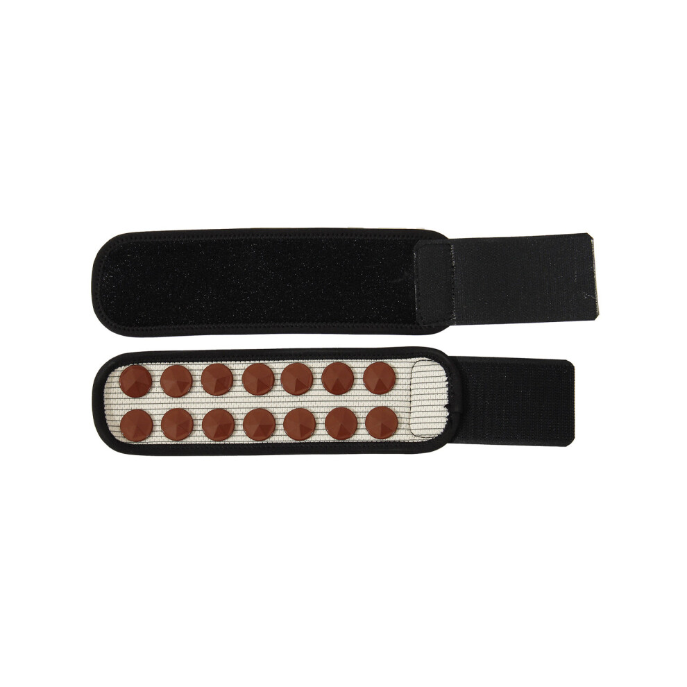 Dechoicelife (A-1Pair Wrist Band) Healinhouse T04 Tourmaline Therapy Electric Stone Health Magnetic Massage Device Wrist Pain Relief Massager