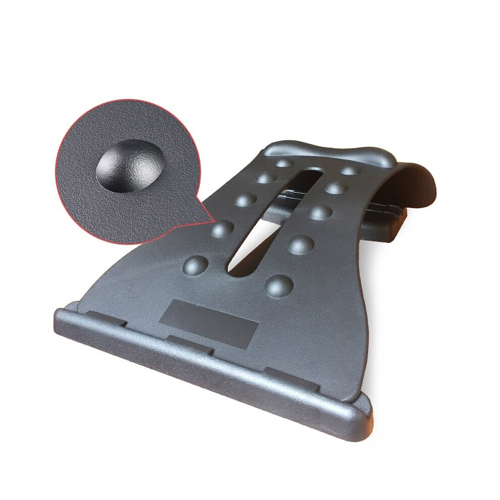 Dechoicelife Black (A-) Neck Shoulder Back Massage Pillow Cervical Vertebra Traction Pain Release Tractor Magnetic Therapy Acupuncture Neck Stretcher
