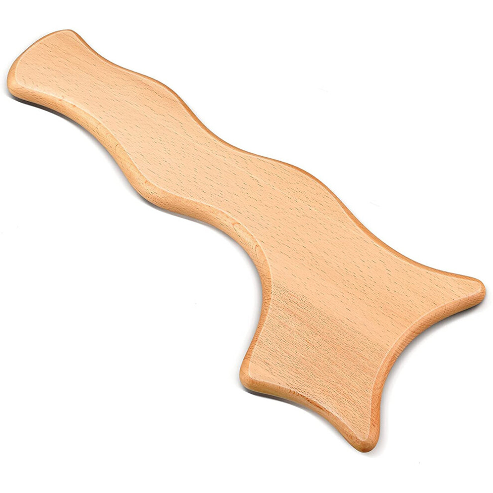 Dechoicelife Wooden Lymphatic Drainage Tool, Wooden Gua Sha Tools, Wood Therapy Massage, Lymphatic Drainage Body Anti Cellulite Massage Tool