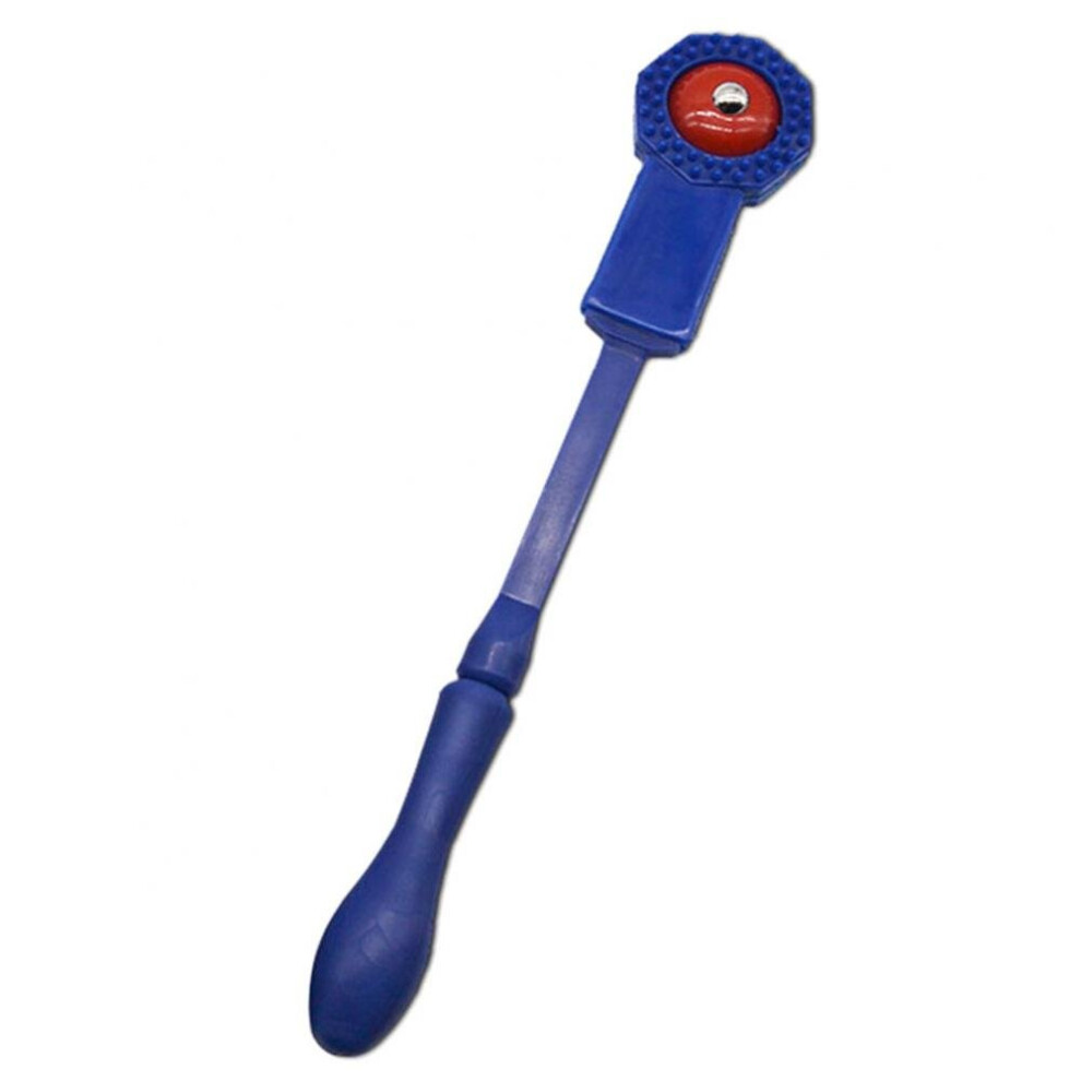 Dechoicelife Detachable Massage Meridian Hammer Hitting Pat Rotating Magnetic Bead Rod Stick