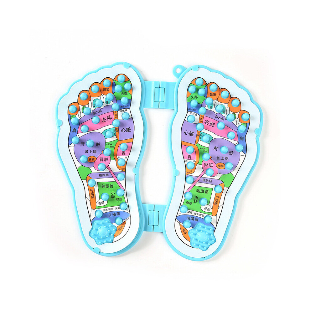 Dechoicelife Foot Acupoint Massage Pad Sole Plantar Point Stimulate Massager Pressure Relieve Fatigue Foot Massager Portable Health Care Tool