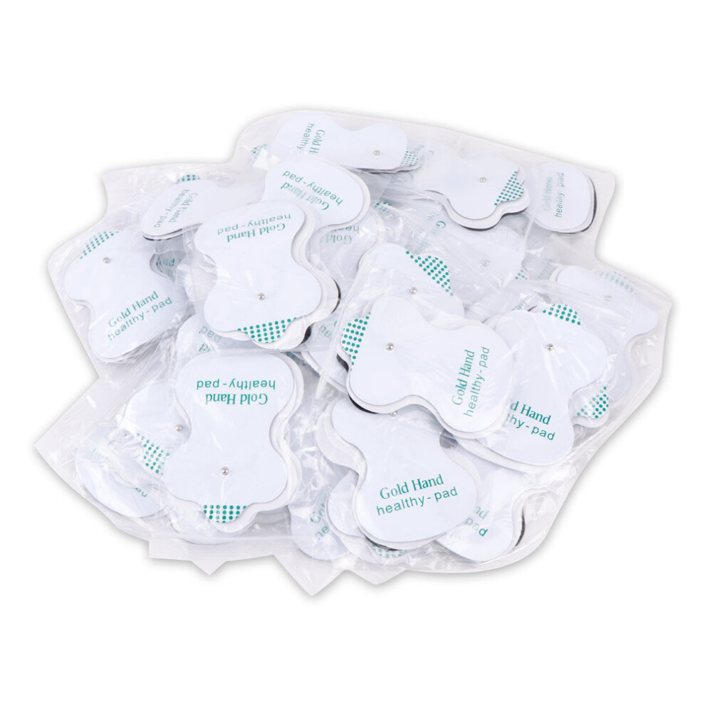 Dechoicelife (A-30Pcs(15 Pair)5X7cm) Tens Electrodes Pads Physiotherapy Accessories Ems Muscle Stimulator Patch Self Adhesive Replaceable Reusable Body Massager Pa