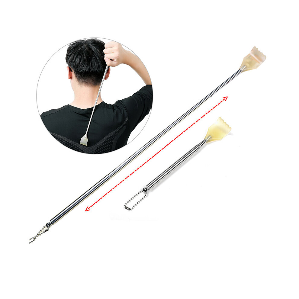 Dechoicelife Back Scratcher Telescopic Scratching Backscratcher Massager Kit Back Scraper Extendable Telescoping Itch Health Products Hackle