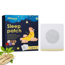 Sleep Aid Patches 12pcs Herbal Sleeping Aid Patch Improve Quality Sleep And Eliminate Tiredness For Men & Women Sleeping Gifts