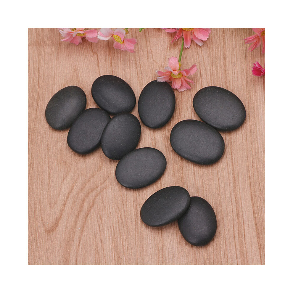 Dechoicelife 1Pc Hot Spa Rock Basalt Stone Beauty Stones Massage Lava Natural Stone