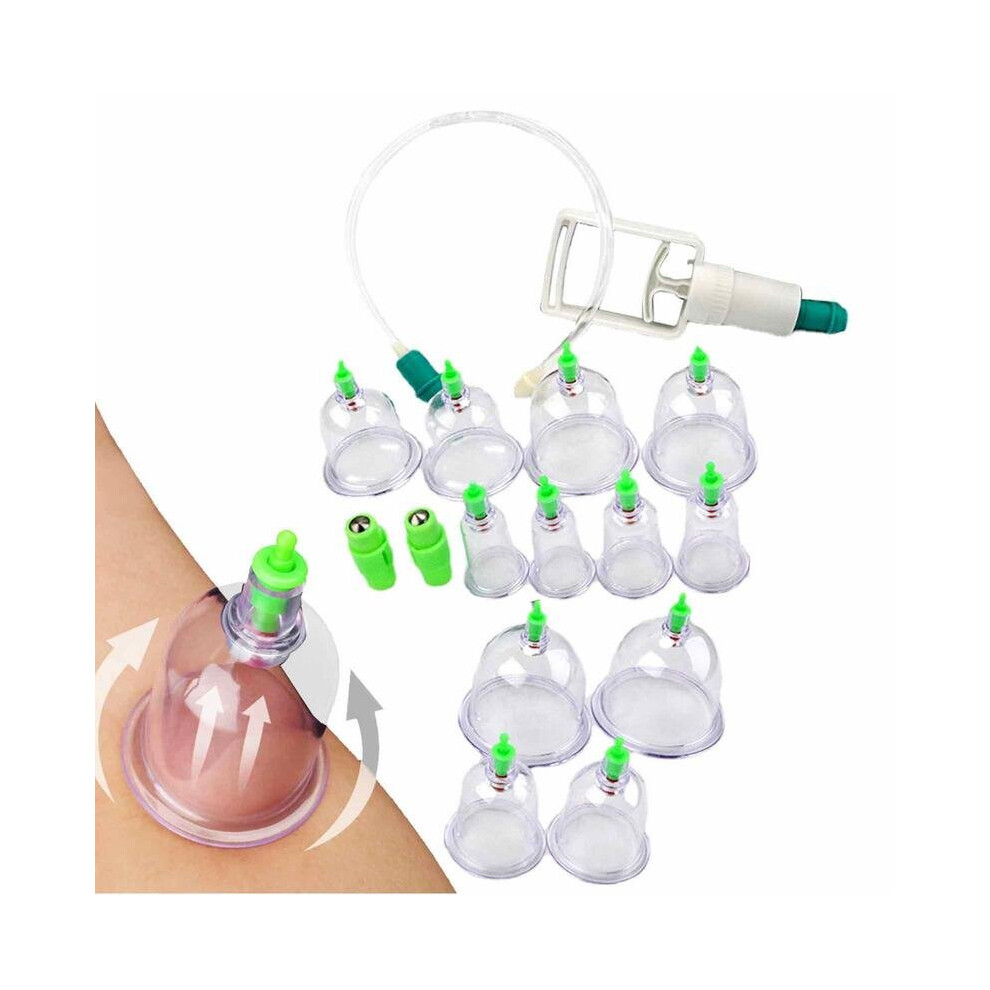 Dechoicelife Silicone Massage Jars Suction Cup Slimming Dampness Expelling Body Release Hurt Vacuum Cans Banks Set For Body Care Product