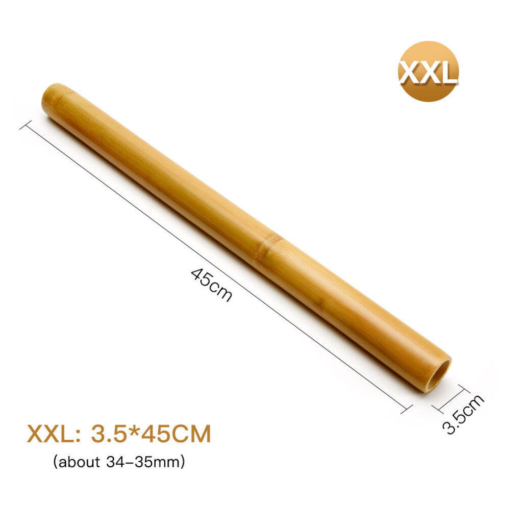 Dechoicelife (A-D 3.5Cm) Natural Bamboo Massage Sticks Face Neck Cellulite Gua Sha Massage For Body Muscle Pain Relief Maderoterapia Massager Roller