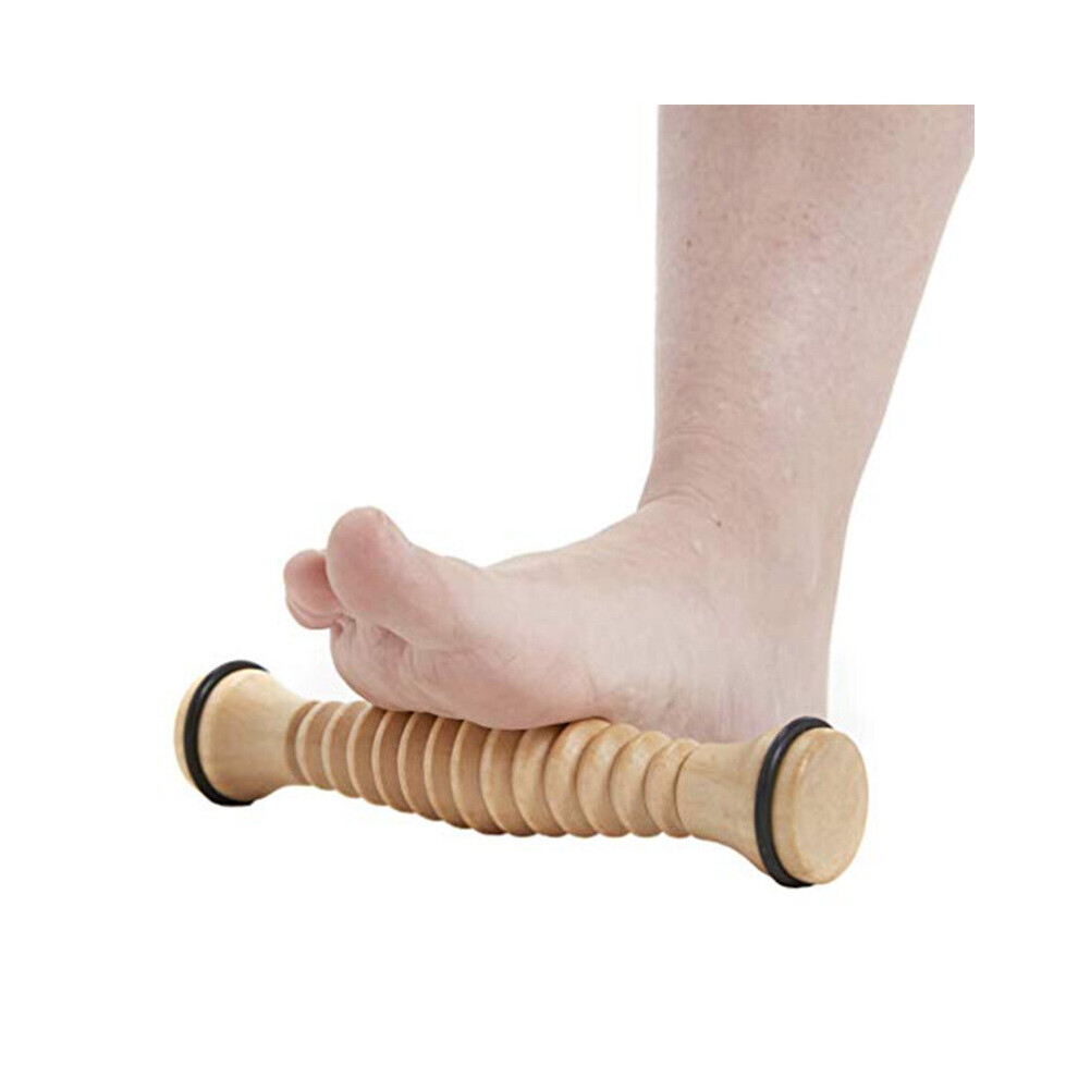 Dechoicelife Wood Foot Roller Massager Exercise Relax Sport Injury Gym Body Leg Trigger Point Muscle Sticks For Feet Massage Health Care Tool