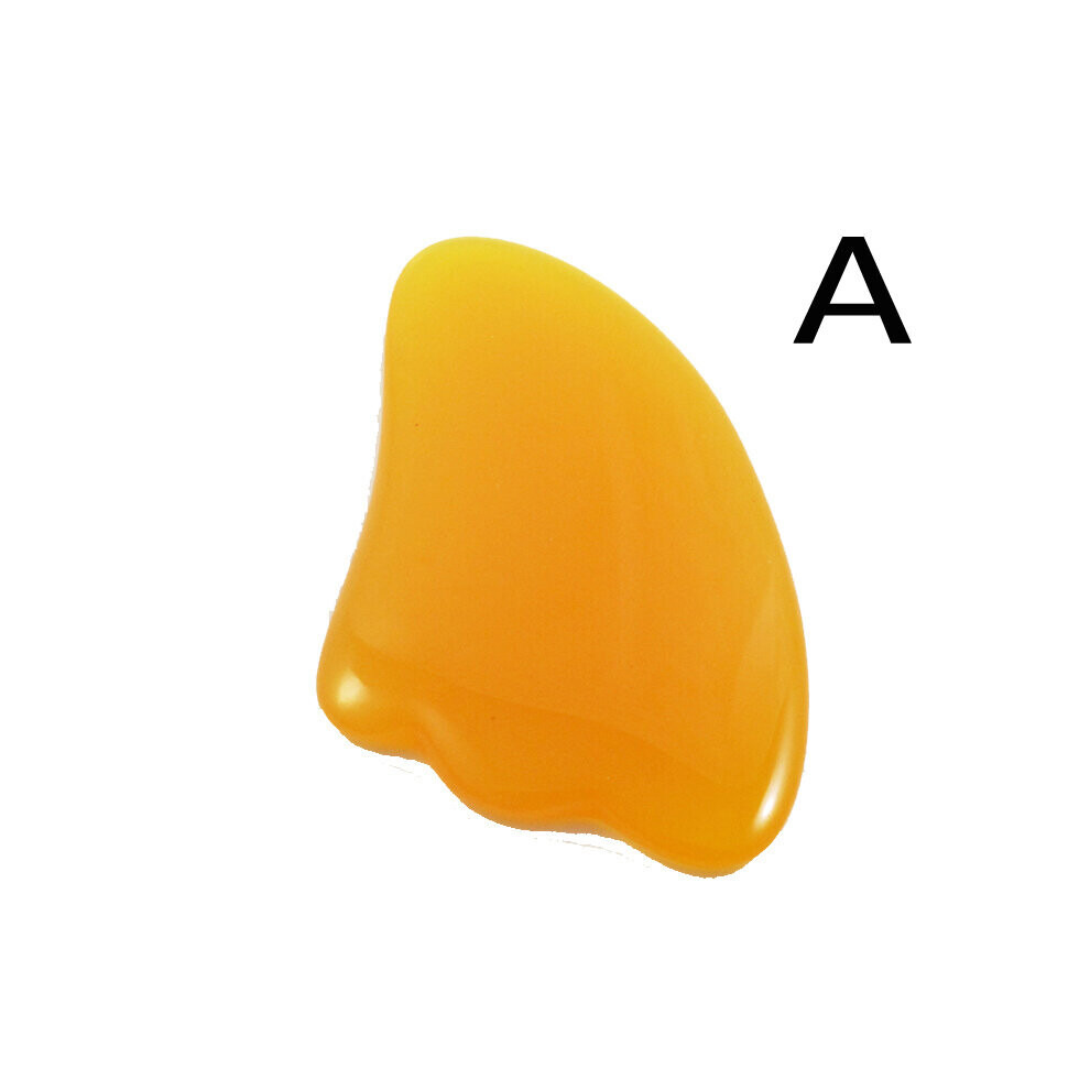 Dechoicelife (A-A) Health Spa Scraping Chinese Traditional Body Massager Scraping Board Gua Sha Board Beeswax Therapy Massage Brush Comb