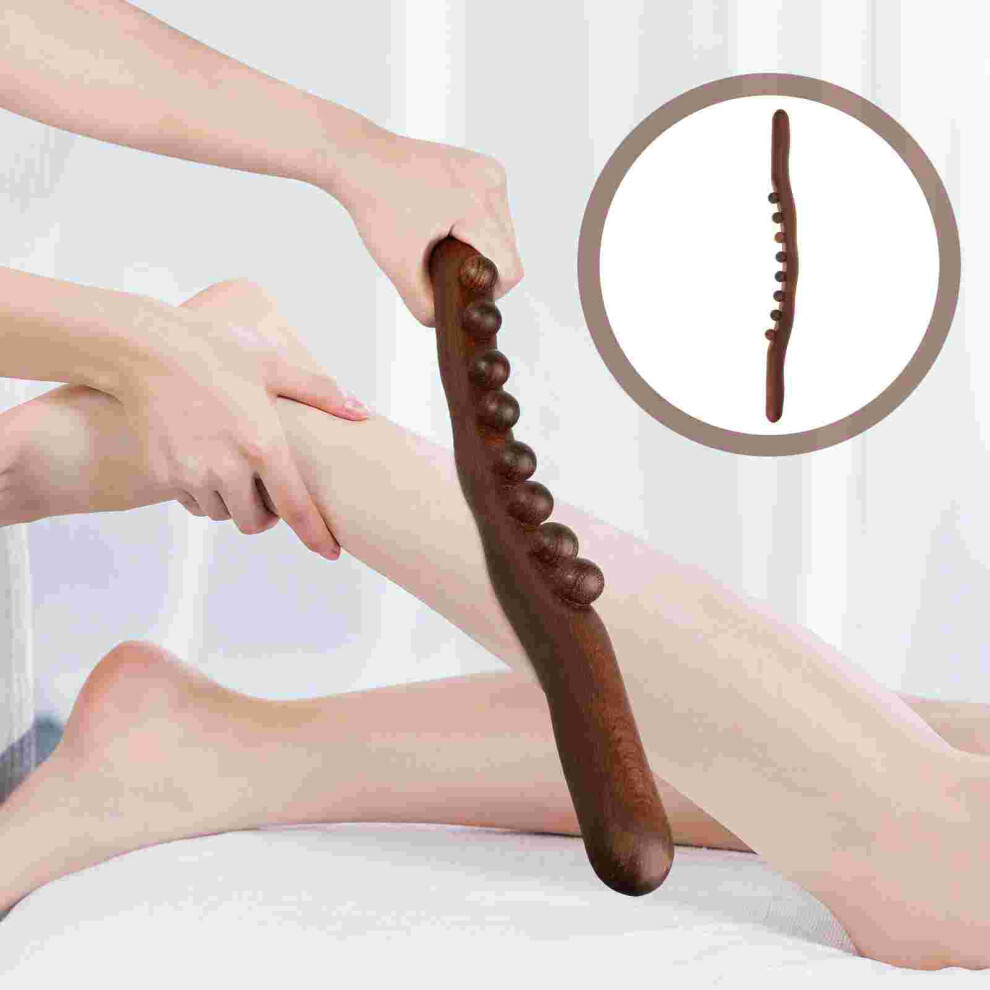 Dechoicelife Roller Stick Acupoint Tool Hand Stick Manual Massagers Wooden Roller