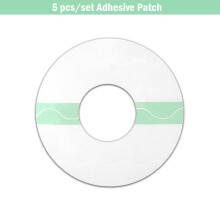 (a-5PCS Shown) 5/10pc Waterproof Fixed Adhesive Patch Adhesive Patches CGM For Dexcom G6 And Freestyle Libre Adhesive Patches Pre Cut BackPaper
