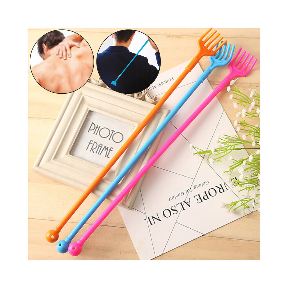 Dechoicelife (A-Plastic Random) 1Pc Massage Tools Stainless Steel Telescopic Portable Extendable Handy Pocket Pen Clip Back Scratcher Massage & Relaxatio
