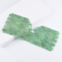 (a-ArmyGreen) Wholesale Natural Jade Eye Mask Eliminate Black Circles Bubbles Under Eyes Relax Eye Fatigue Anti Wrinkle Cooling Sleep Mask