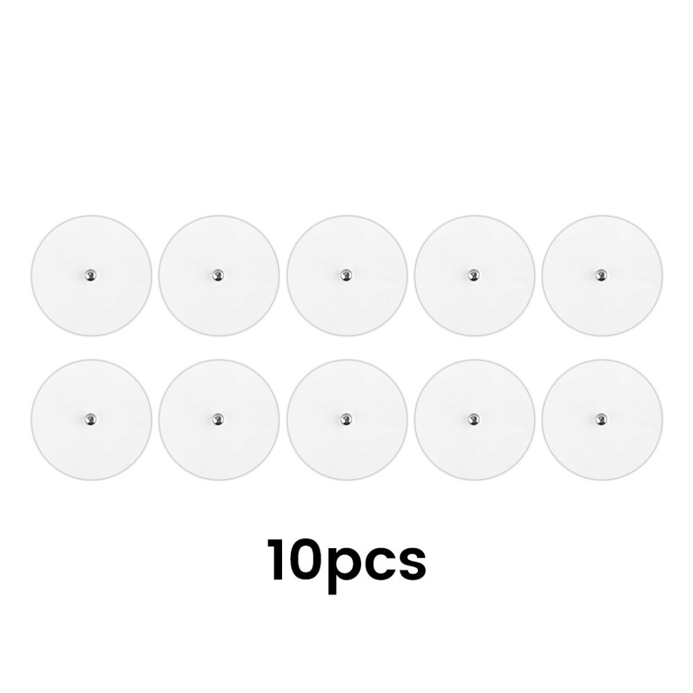 Dechoicelife (A-10Pcs 3X3cm(5 Pack)) Multiple Sizes Tens Electrodes Pads Ems Eletric Muscle Stimulator Physiotherapy Accessories Reusable Self Adhesive Massage Pat