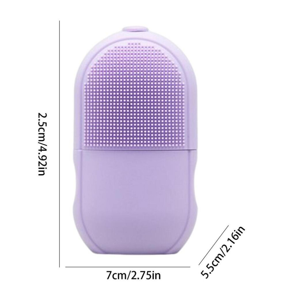 Dechoicelife (A-Purple) Skin Care Beauty Lifting Contouring Tool Silicone Ice Cube Trays Ice Globe Face Massager Facial Roller Skincare Ice Mold