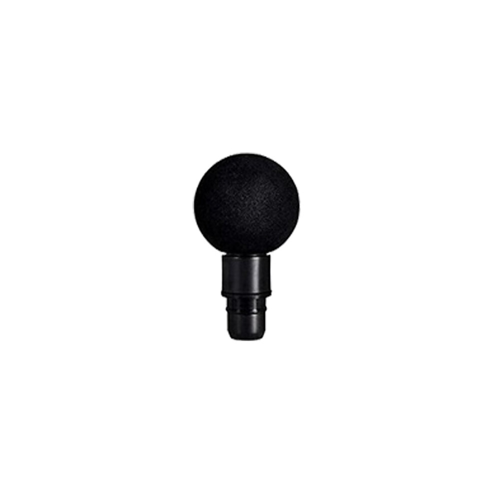 Dechoicelife (A-18Mm-Black-B13) Massage Gun Head Vibrating Fascia Gun Accessories Silicone Head Lengthened Fascia Massage Gun Striking Vibrator