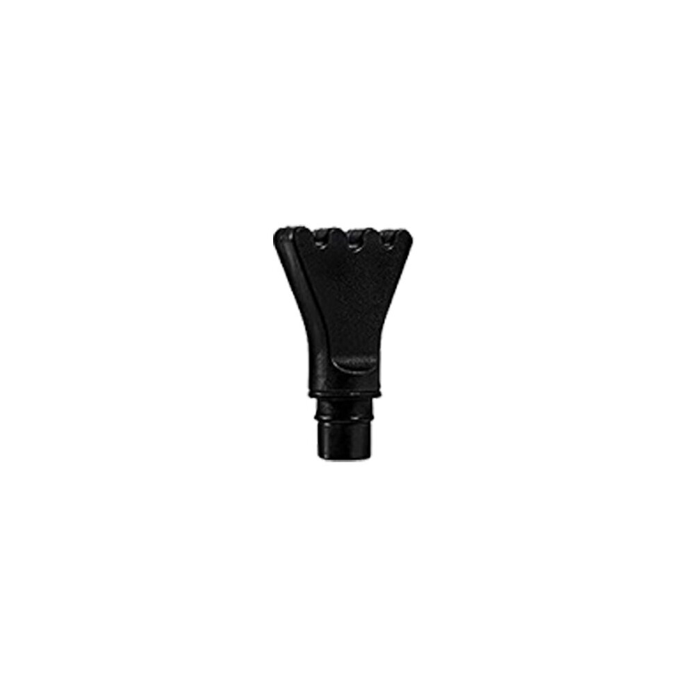 Dechoicelife (A-18Mm-Black-B11) Massage Gun Head Vibrating Fascia Gun Accessories Silicone Head Lengthened Fascia Massage Gun Striking Vibrator