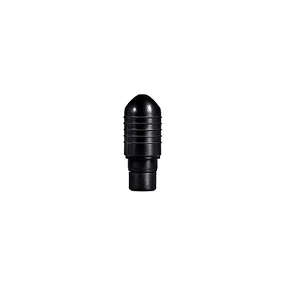 Dechoicelife (A-18Mm-Black-B4) Massage Gun Head Vibrating Fascia Gun Accessories Silicone Head Lengthened Fascia Massage Gun Striking Vibrator