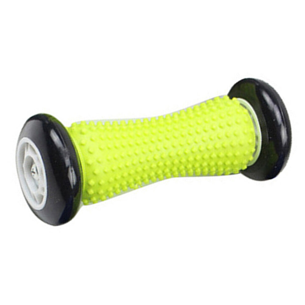 Dechoicelife Black (A-) Yoga Massage Roller Heel Arch Pain Relief Meridian Massager Multifunctional For Back Leg Hand Yoga Fitness Exercise Equipment