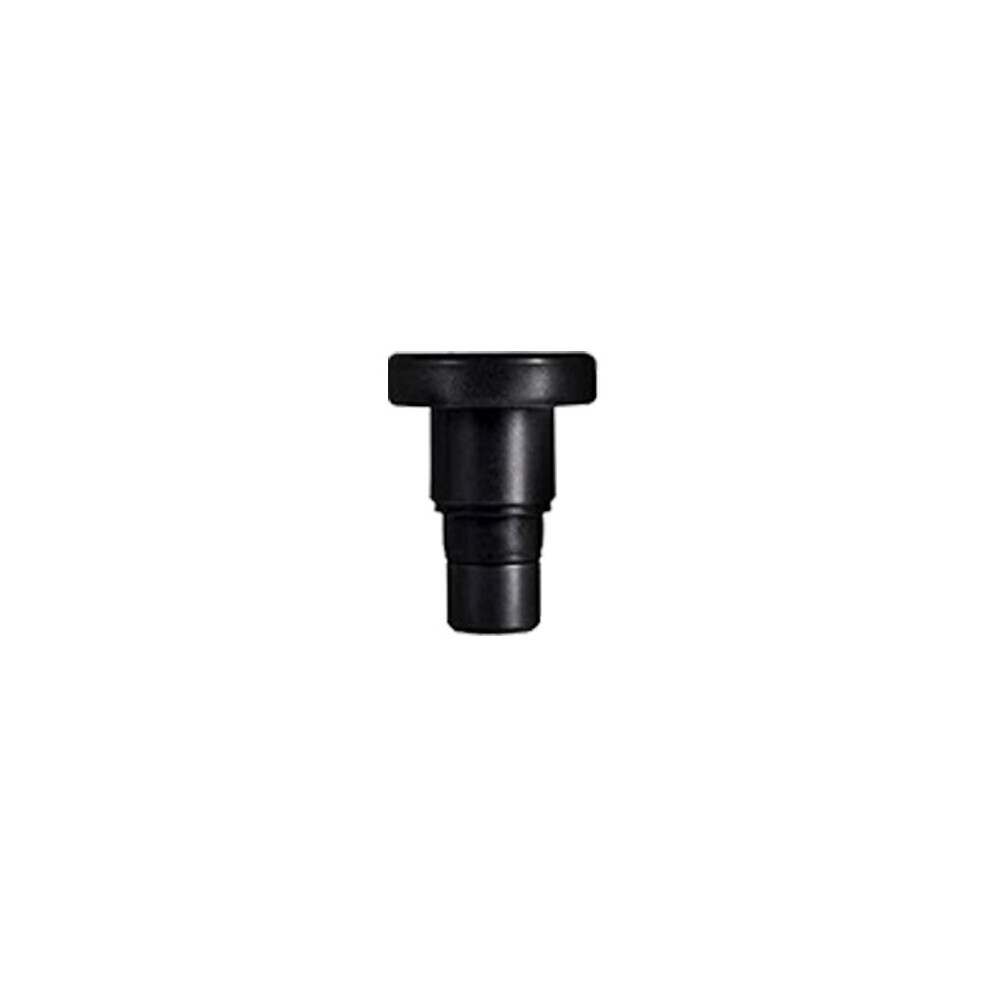 Dechoicelife (A-18Mm-Black-B7) Massage Gun Head Vibrating Fascia Gun Accessories Silicone Head Lengthened Fascia Massage Gun Striking Vibrator