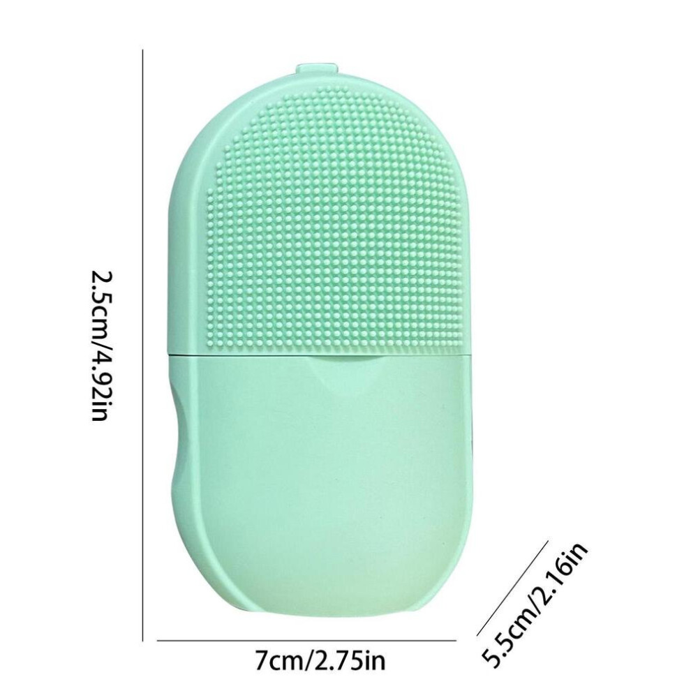 Dechoicelife (A-Green) Skin Care Beauty Lifting Contouring Tool Silicone Ice Cube Trays Ice Globe Face Massager Facial Roller Skincare Ice Mold
