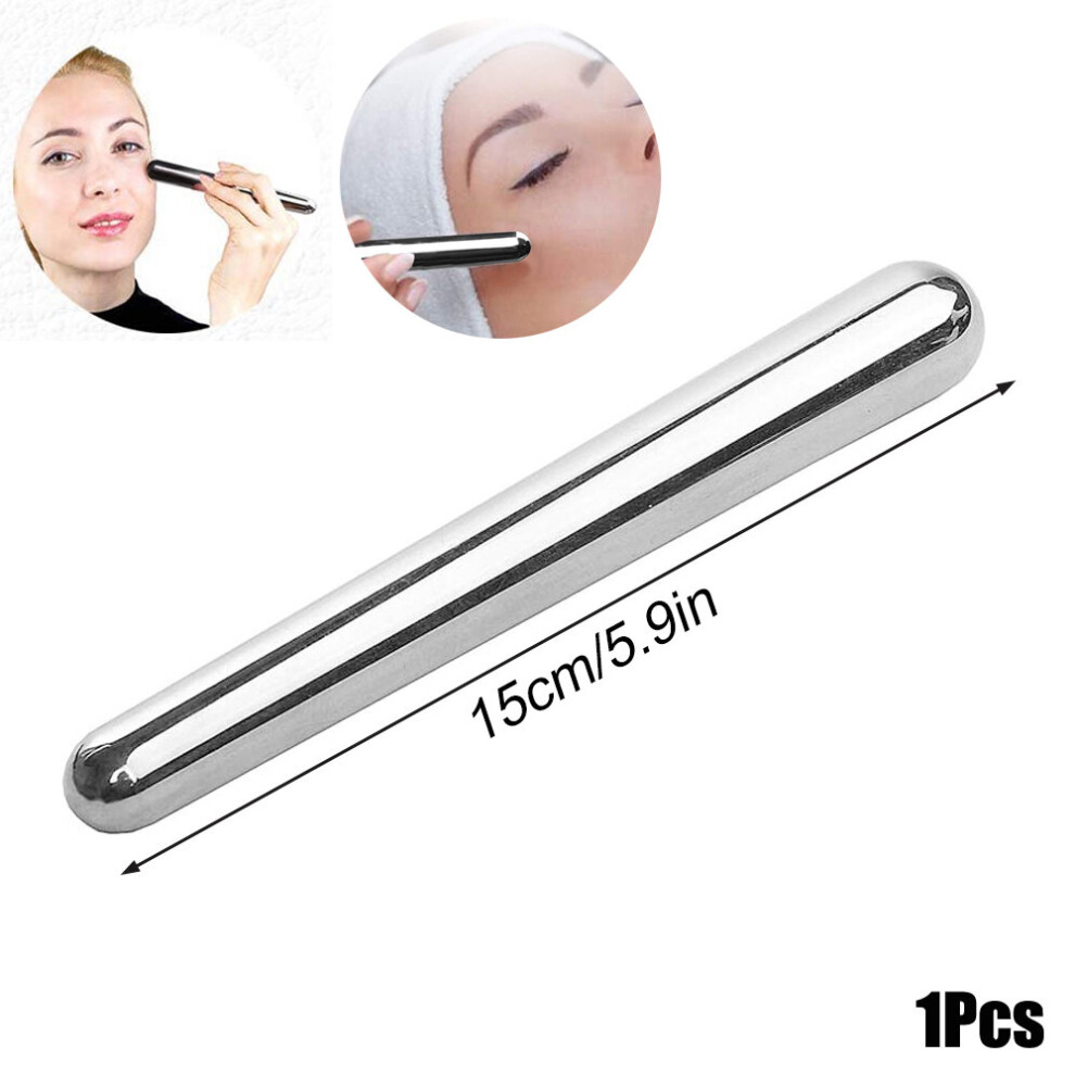 Dechoicelife (A-1Pcs) 1Pair Ice Globes Facial Care Tools For Women Face Eyes,Stainless Steel Face Beauty Cryo Sticks,Spa Globes With Storage Case