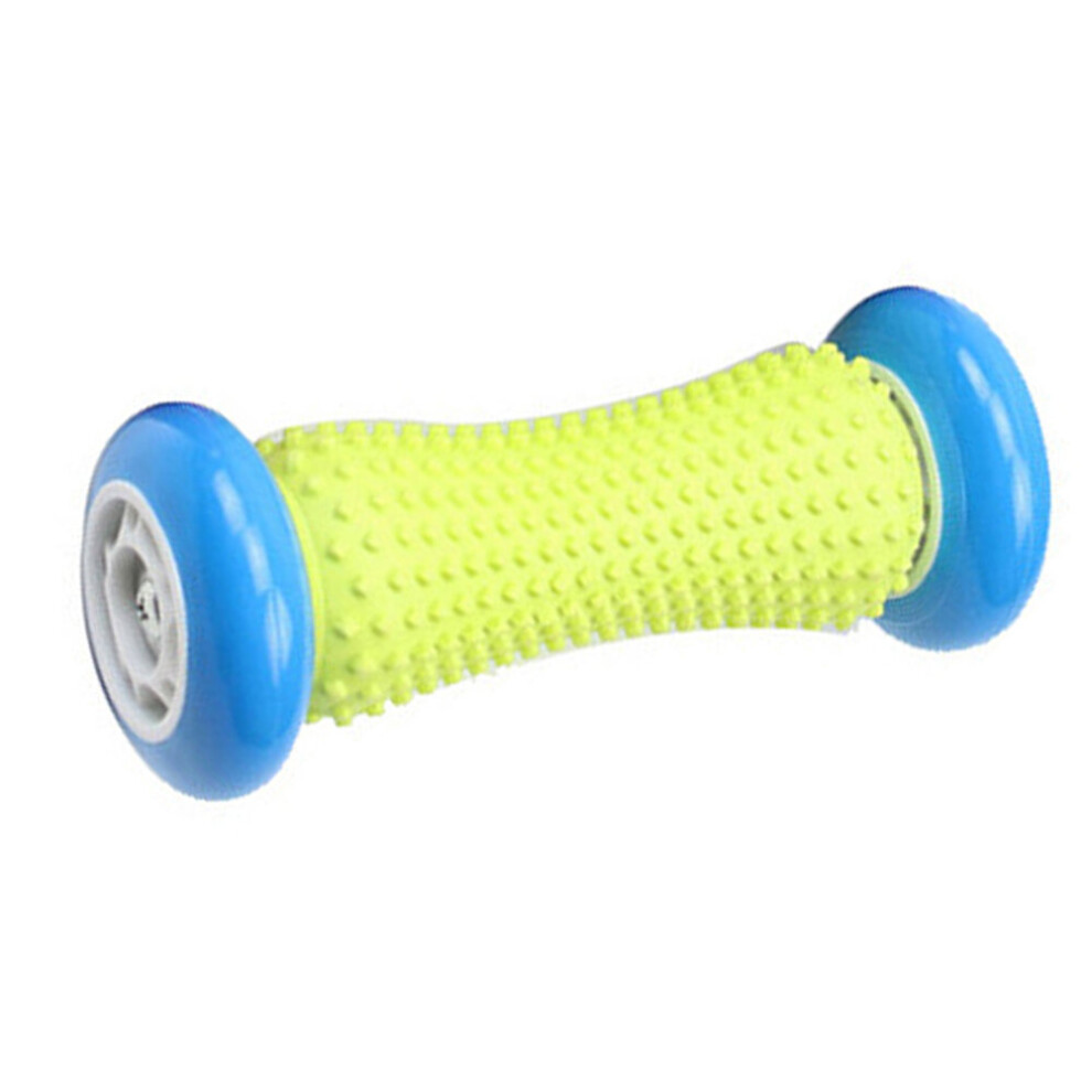 Dechoicelife Light/Blue (A- Blue) Yoga Massage Roller Heel Arch Pain Relief Meridian Massager Multifunctional For Back Leg Hand Yoga Fitness Exercise Equipment