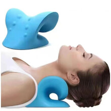 Neck Shoulder Stretcher Relaxer Muscle Relaxation Relieve Pain Spine Correction Relief Orthopedic Cushion Spine Corrector
