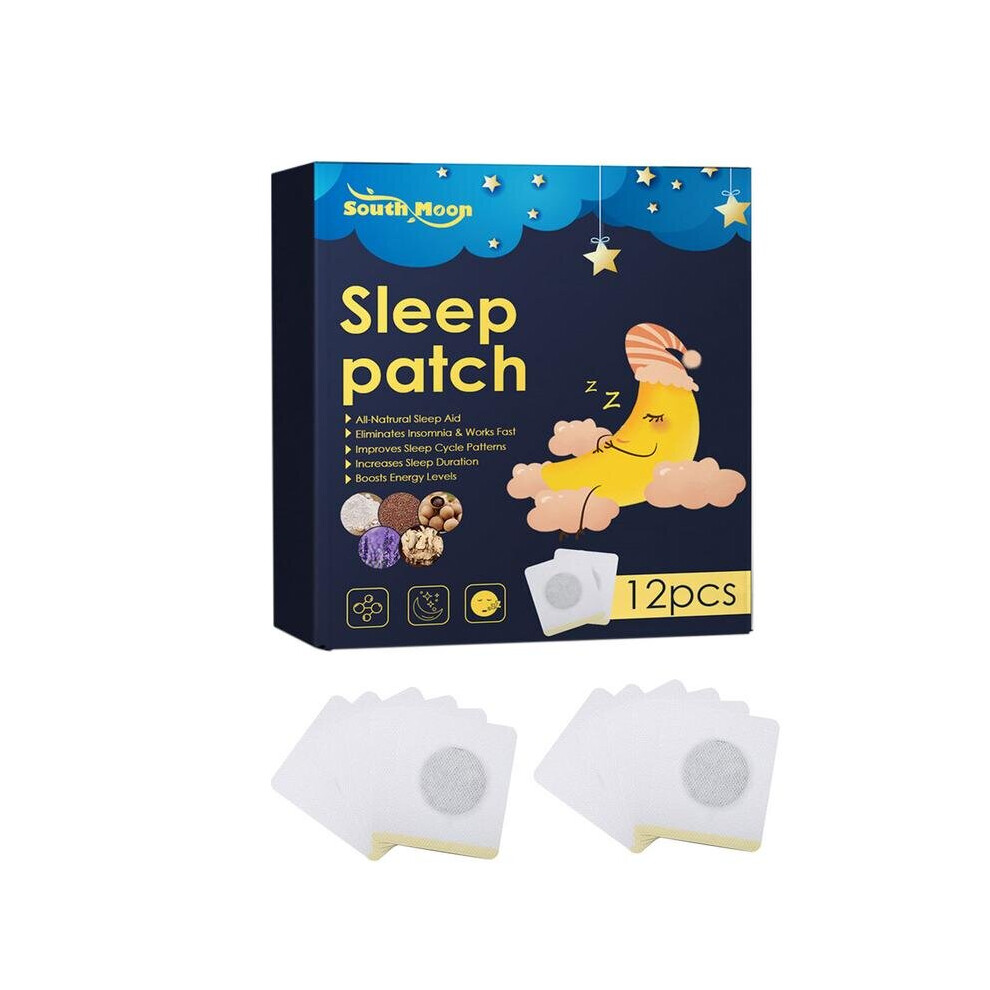 Dechoicelife Sleep Aid Patches 12Pcs Herbal Sleep Aids For Adults Promotes Restful Sleep Support Rest And Rejuvenation For Travel Insomnia