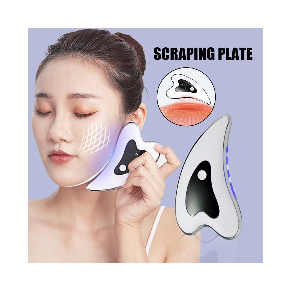 Dechoicelife 2021 Facial Massager Electric Scraping Board Facial Lymphatic Drainage Massager Lifts And Tightens