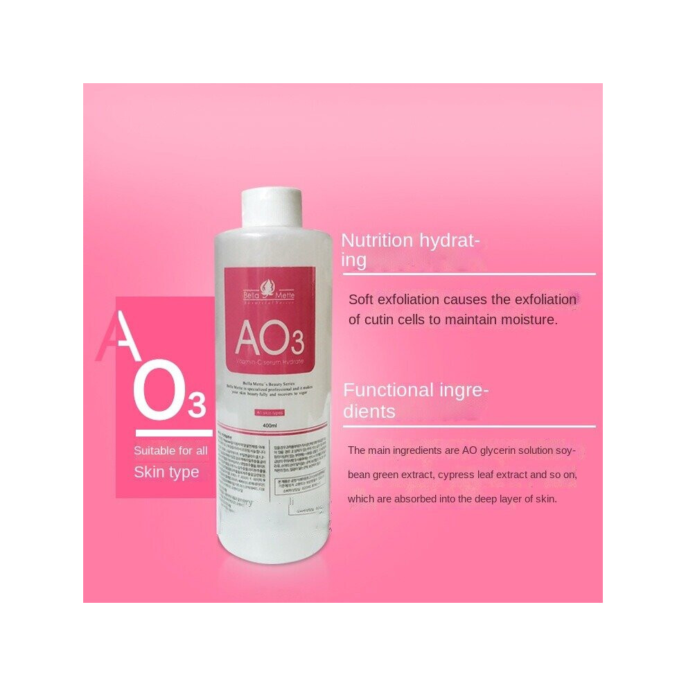Dechoicelife (A-Gold) Aqua Peel Solution Skincare Liquid/Serum For Oxygen Jet Small Bubble Hydrafacial Machine As1 Ao3 Sa2 Solution Serum 400Ml Per
