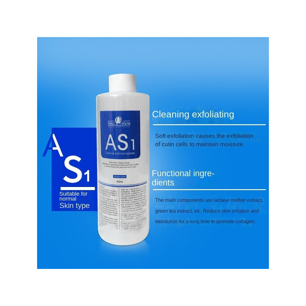 Dechoicelife (A-Ivory) Aqua Peel Solution Skincare Liquid/Serum For Oxygen Jet Small Bubble Hydrafacial Machine As1 Ao3 Sa2 Solution Serum 400Ml Per