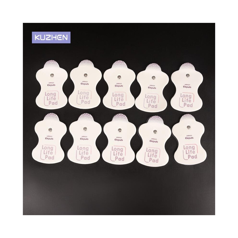 Dechoicelife 10Pieces Tens Electrode Adhesive Gel Pads Body Acupuncture Therapy Massager Therapeutic Pulse Stimulator Electro Sticker-image-OPC-PC9PFW5-NEW