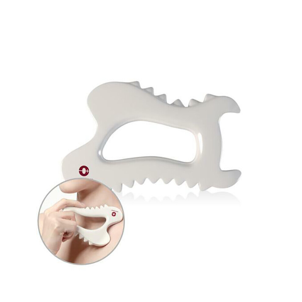 Dechoicelife Gua Sha Ceramic Korea Skin Scraping Gouache Scraper Tools Face Massager Meditherapy Whole Body Carving Point Acupuncture