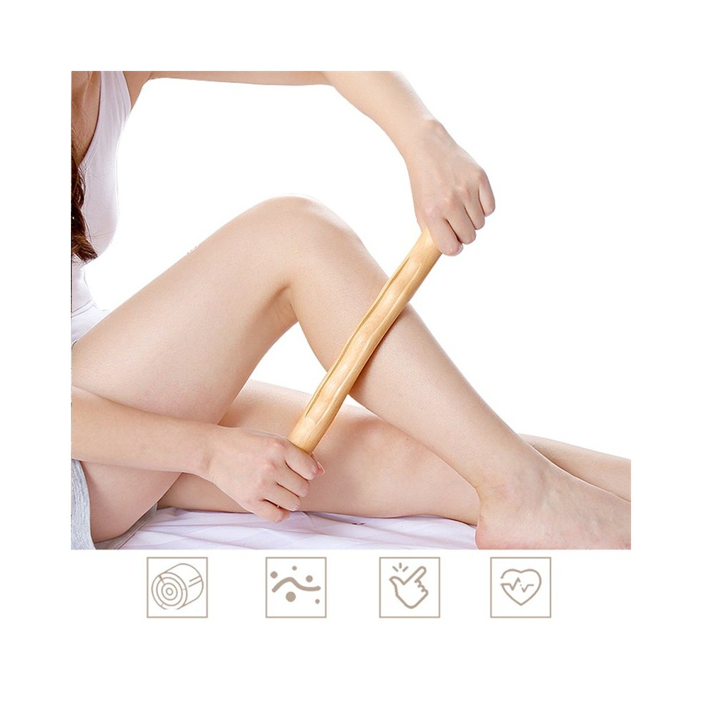 Dechoicelife All In One Scraping Stick Natural & Healthy For Body Massage Relax Relieve Muscle Soreness Reliable Guasha Iastm Tool