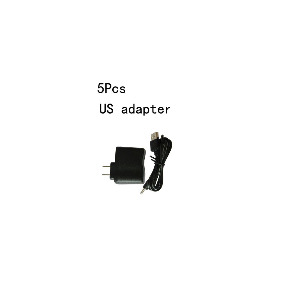 Dechoicelife (A-Us Adapter) 5Pcs/Lot Massager Accessories Electrode Pads Tens Cable Acupuncture Digital Therapy Health Pads For Massager