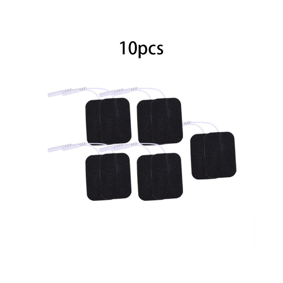 Dechoicelife Black (A-10Pcs 4X6cm ) Tens Electrodes Digital Therapy Machine Electrode Pads For Digital Therapy Machine Body Massager Replacement Acupuncture Pads